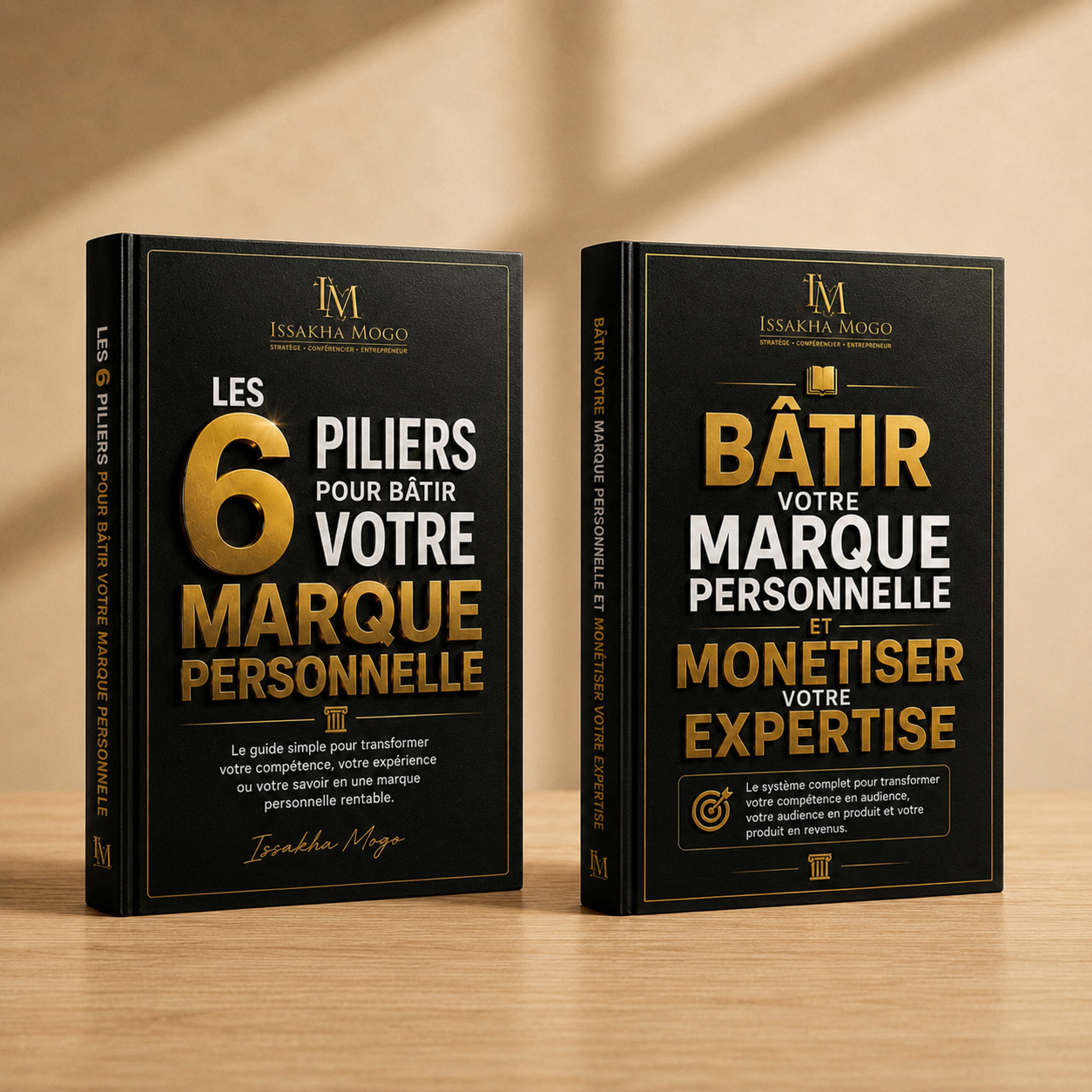 Les deux guides d'Issakha Mogo